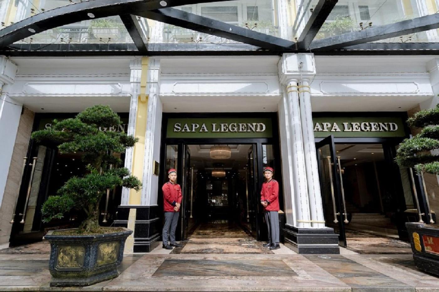 Canvas Sapa Legend Hotel Luaran gambar