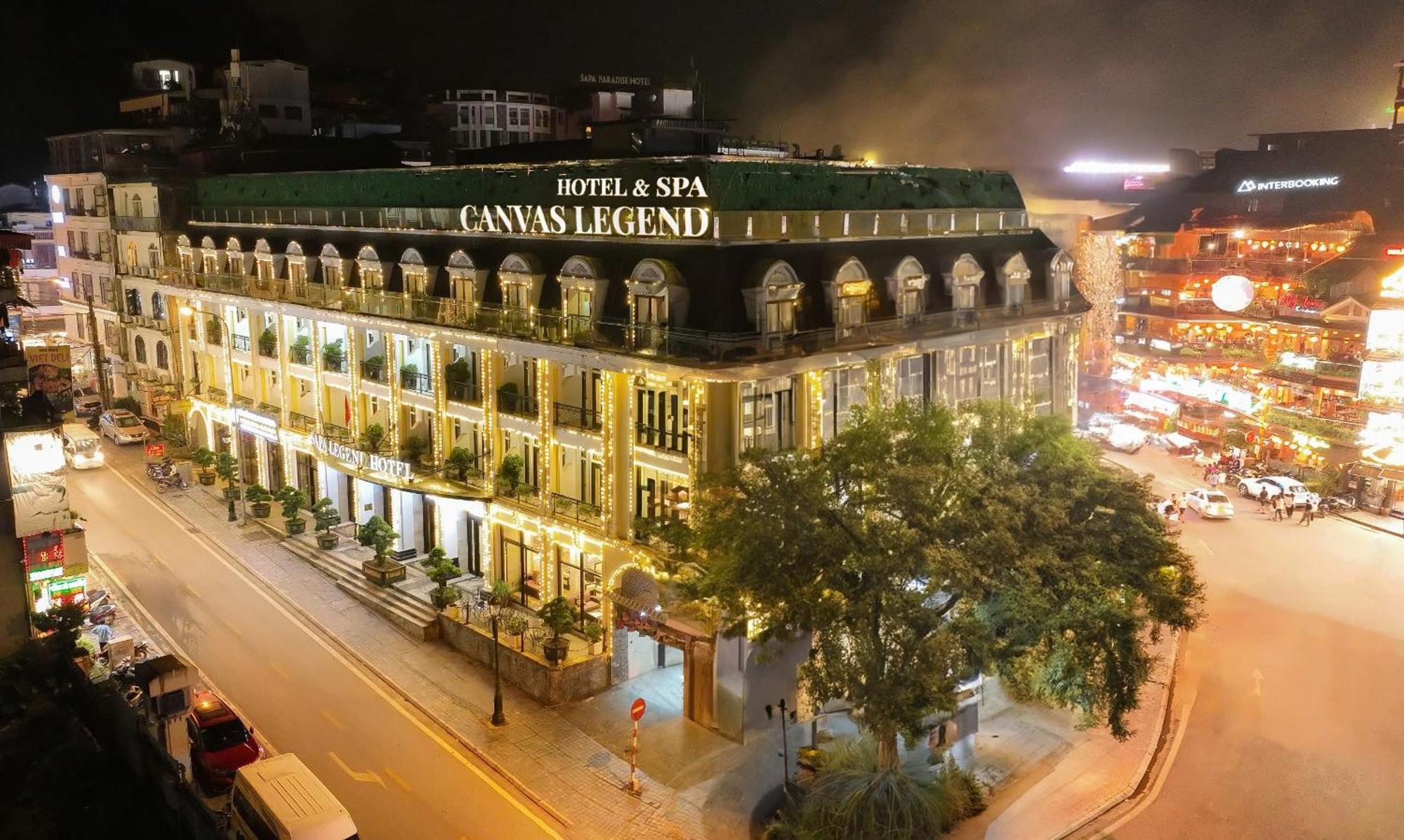 Canvas Sapa Legend Hotel Luaran gambar